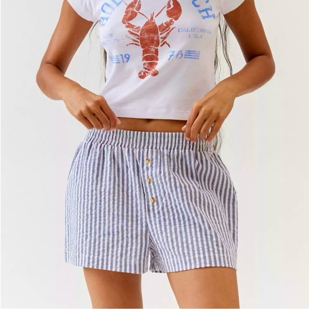 Urban Renewal Seersucker Shorts size XS